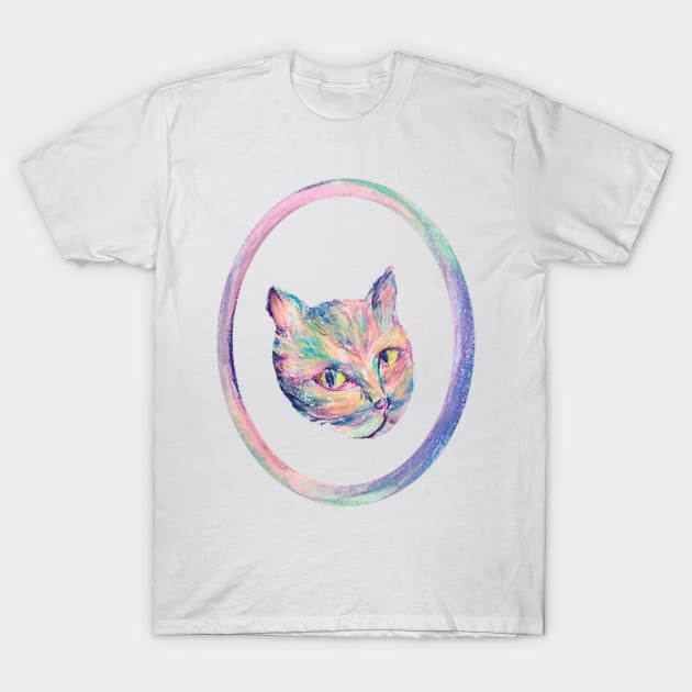 Portal Cat T-Shirt by xaxuokxenx